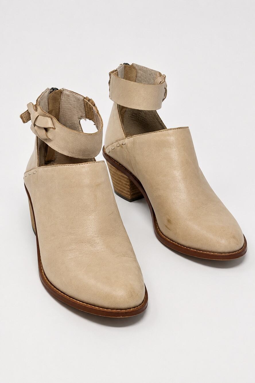 Kelsi Dagger Brooklyn Leather Ankle Kadeeja Booties – Women’s US 7.5